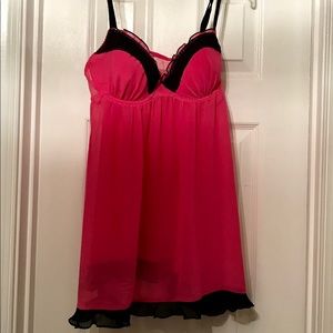 Hot pink nighty set